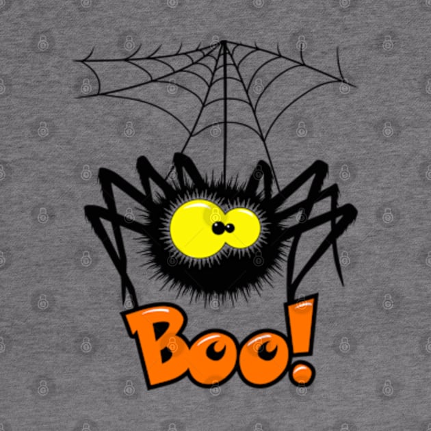 Cute Halloween Spider by Scud"